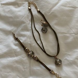 BRIGHTON Necklace, Bracelet and Earrings
